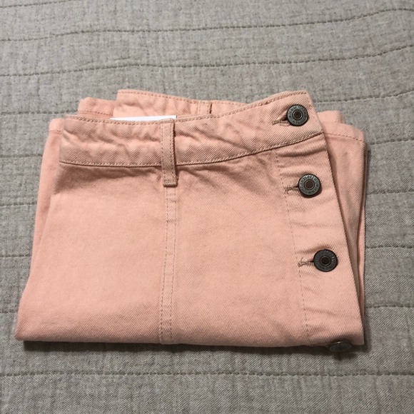 3/25🥳 NEW: FOREVER 21 | Light Pink Denim Skirt - Picture 6 of 7